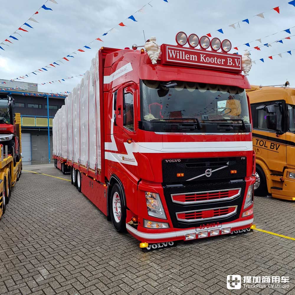 中国卡车选手首次参赛，荷兰最美卡车揭晓，带你看荷兰Truckstar上的改装卡车 - 第10张