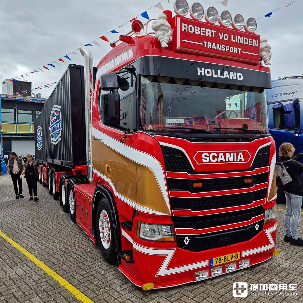中国卡车选手首次参赛，荷兰最美卡车揭晓，带你看荷兰Truckstar上的改装卡车 - 第12张