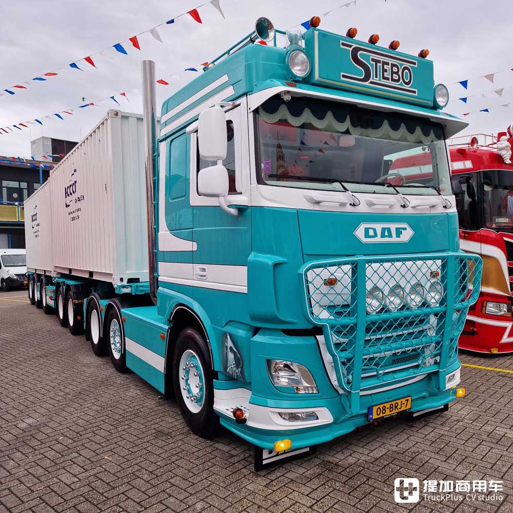 中国卡车选手首次参赛，荷兰最美卡车揭晓，带你看荷兰Truckstar上的改装卡车 - 第14张