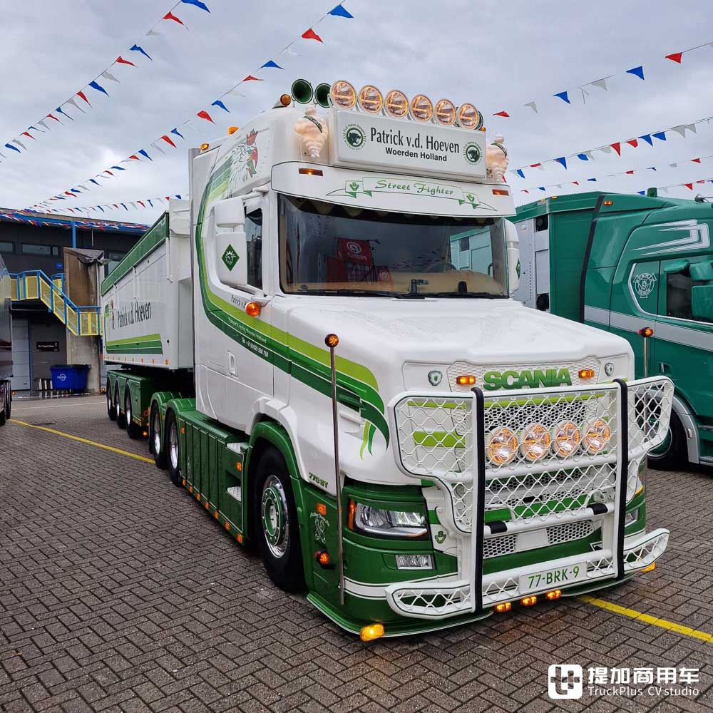 中国卡车选手首次参赛，荷兰最美卡车揭晓，带你看荷兰Truckstar上的改装卡车 - 第17张