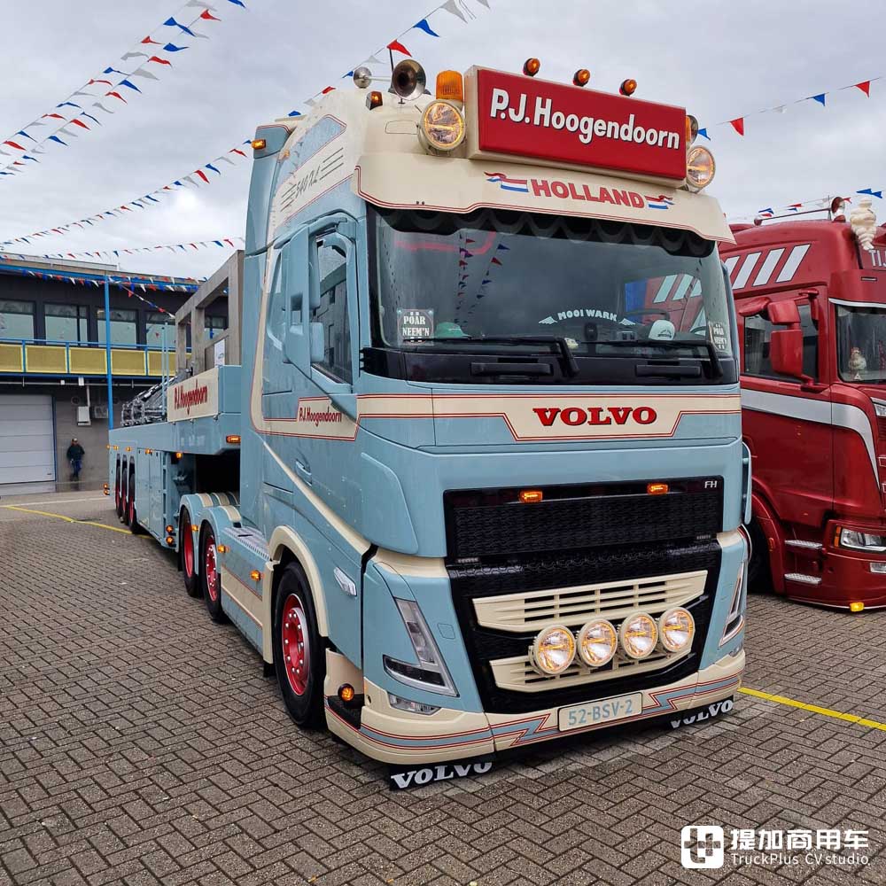 中国卡车选手首次参赛，荷兰最美卡车揭晓，带你看荷兰Truckstar上的改装卡车 - 第21张