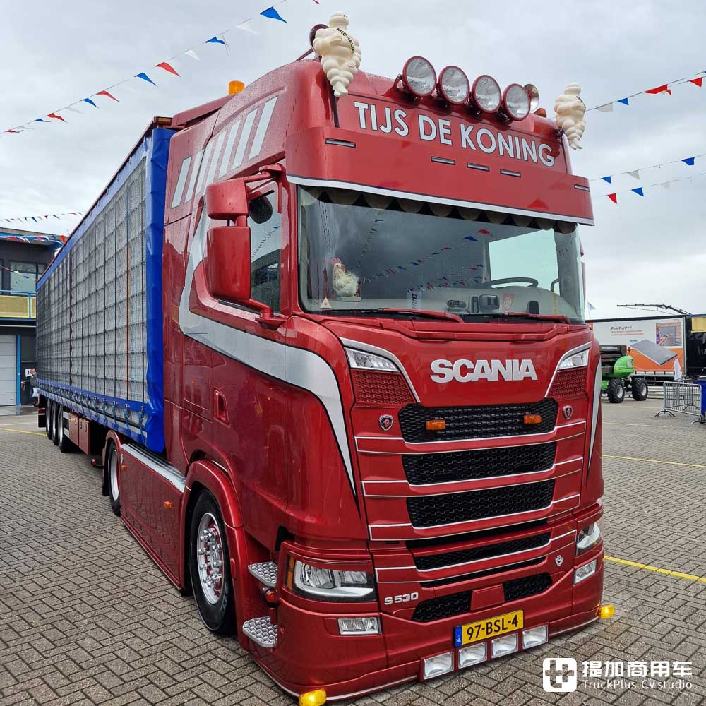 中国卡车选手首次参赛，荷兰最美卡车揭晓，带你看荷兰Truckstar上的改装卡车 - 第22张