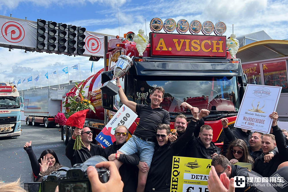 中国卡车选手首次参赛，荷兰最美卡车揭晓，带你看荷兰Truckstar上的改装卡车 - 第25张