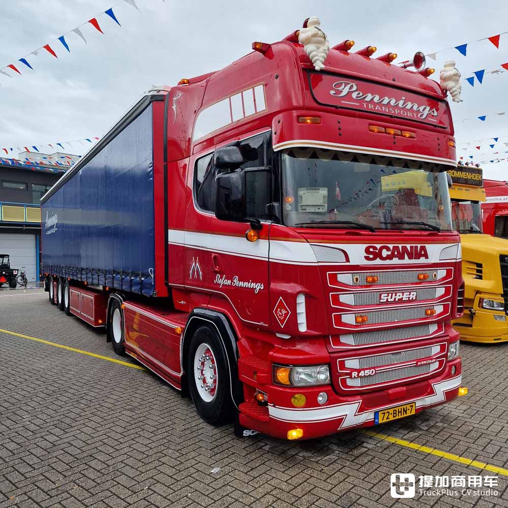 中国卡车选手首次参赛，荷兰最美卡车揭晓，带你看荷兰Truckstar上的改装卡车 - 第7张
