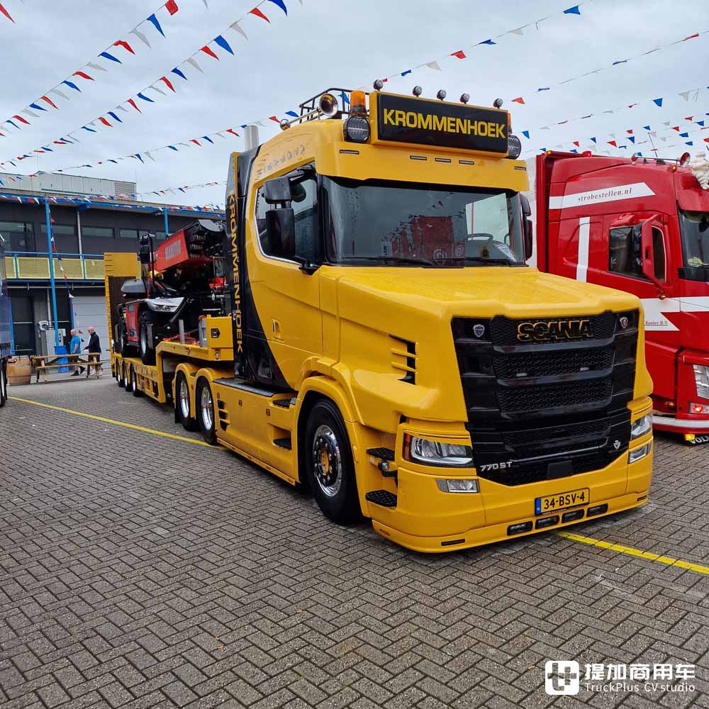 中国卡车选手首次参赛，荷兰最美卡车揭晓，带你看荷兰Truckstar上的改装卡车 - 第9张