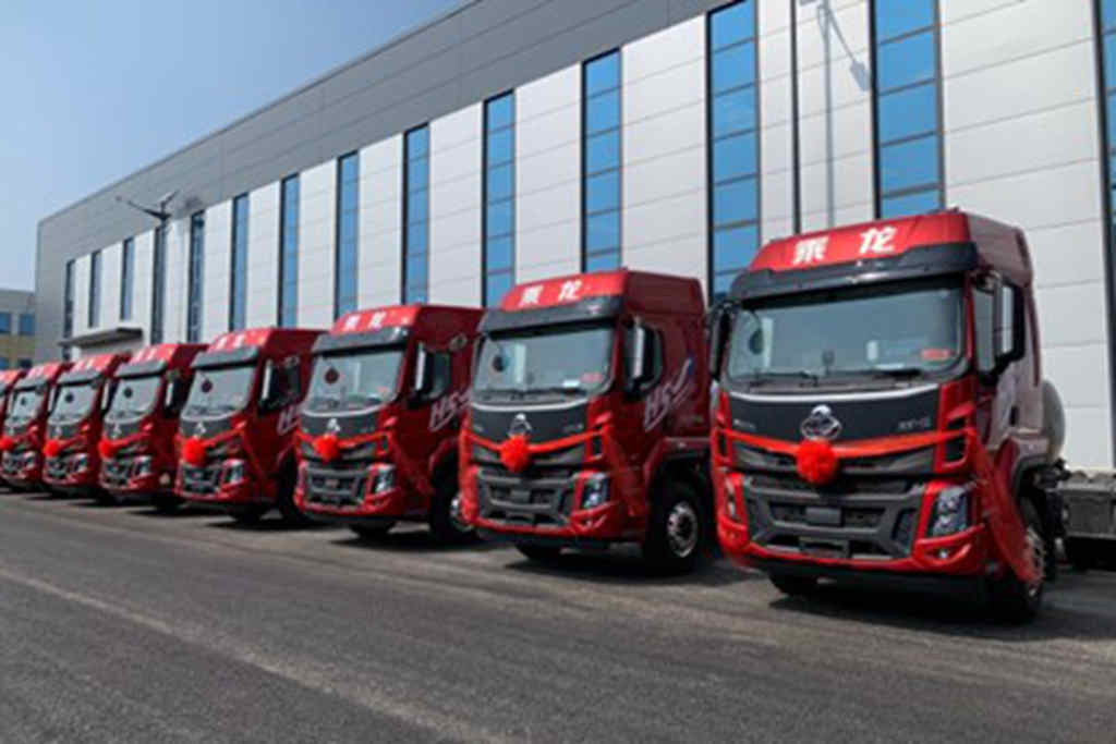 单次交付60台，乘龙燃气重卡再传捷报