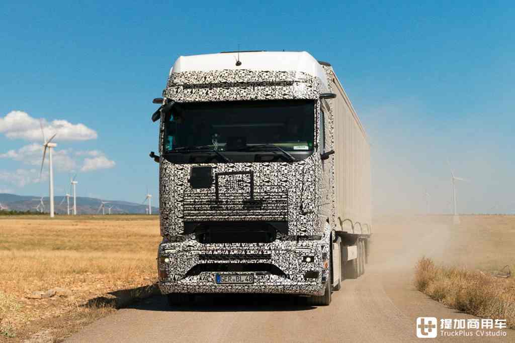 神秘传感器现身？最终长测完成，第六代Actros10月亮相