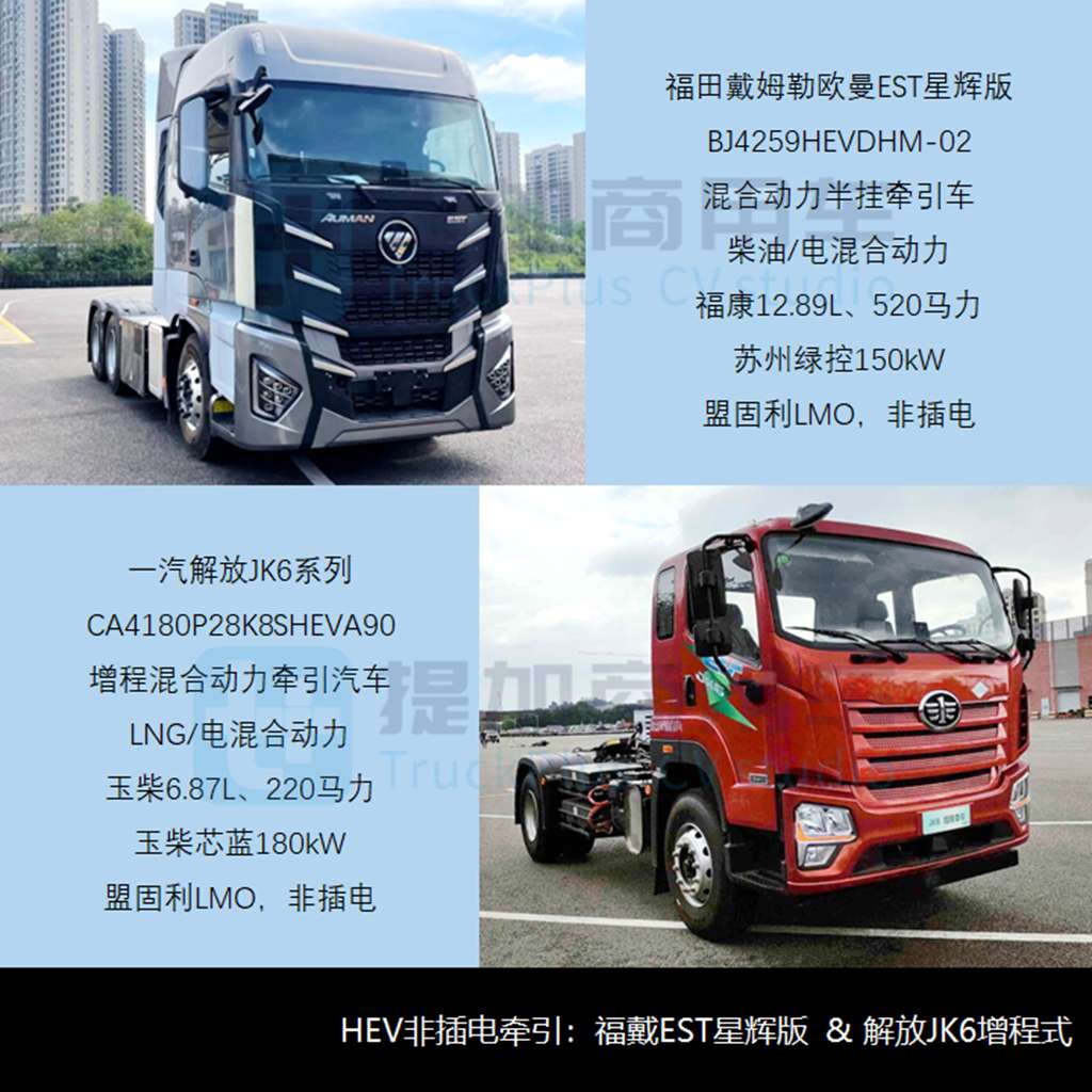 联合重卡新造型曝光，多款混动重卡来袭，工信部第375批新品公示之N类重型货车篇 - 第7张