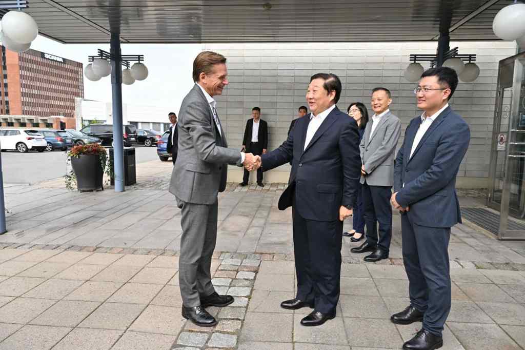 谭旭光：我们是来向斯堪尼亚学习的！ - 第1张