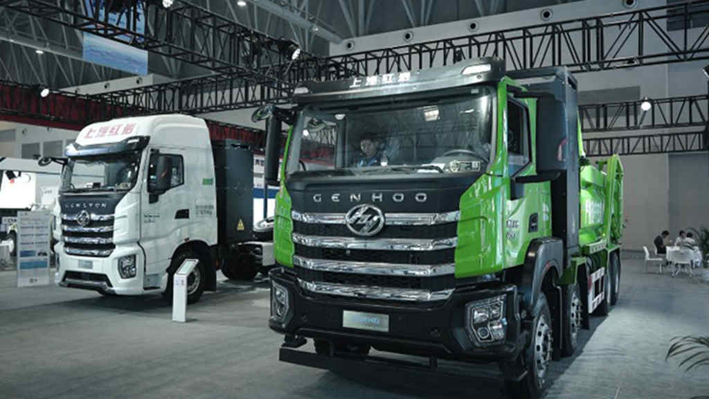 技术融合加速向新转绿 上汽红岩智能网联新能源重卡亮相2023智博会 - 第4张 - 提加商用车网 技术融合加速向新转绿 上汽红岩智能网联新能源重卡亮相2023智博会 - 第4张