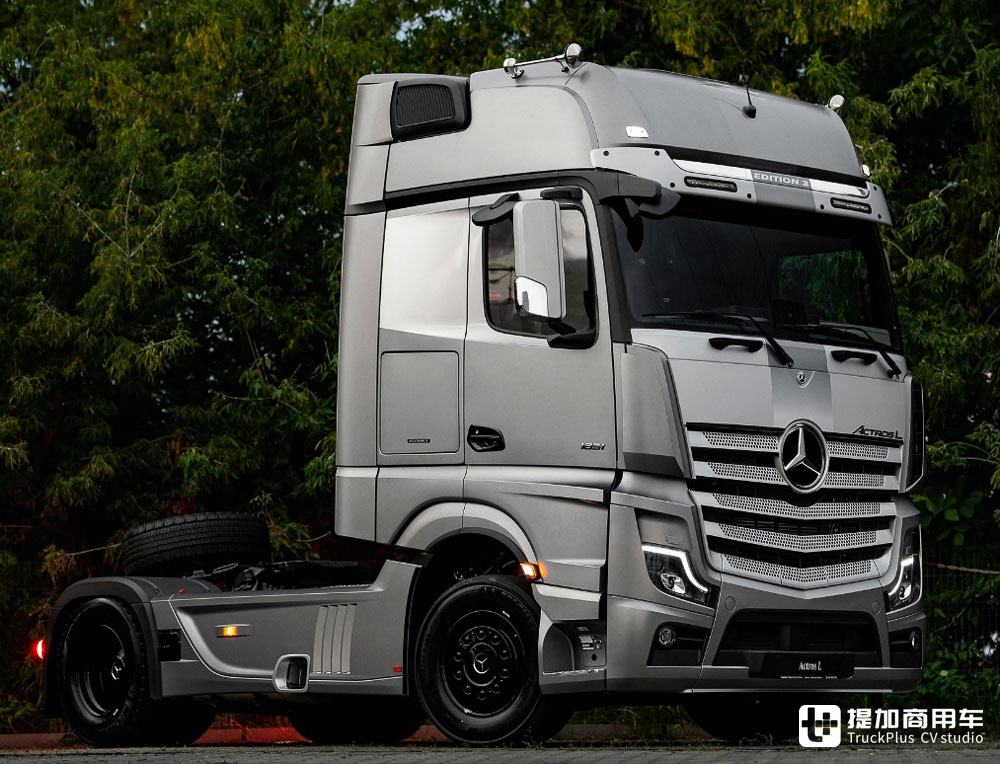 限量400台已售罄?奔驰最高级的定制卡车,Actros L Edition 3实拍 - 第2张 - 提加商用车网 限量400台已售罄?奔驰最高级的定制卡车,Actros L Edition 3实拍 - 第2张