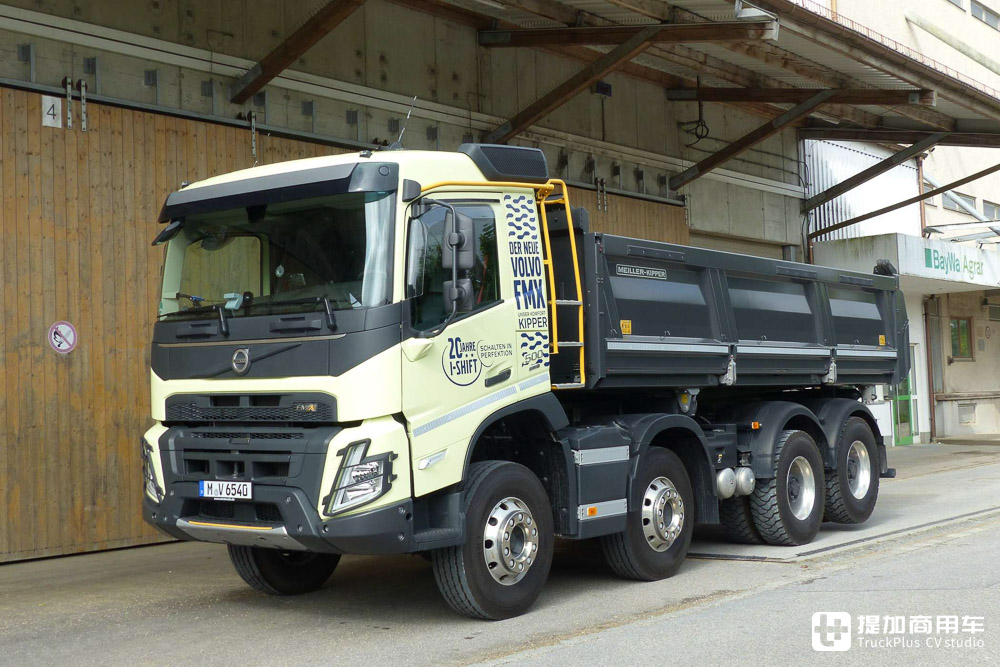 带驱动的提升桥见过吗?还是前四后八自卸,实拍沃尔沃FMX 500自卸车 - 第2张 - 提加商用车网 带驱动的提升桥见过吗?还是前四后八自卸,实拍沃尔沃FMX 500自卸车 - 第2张