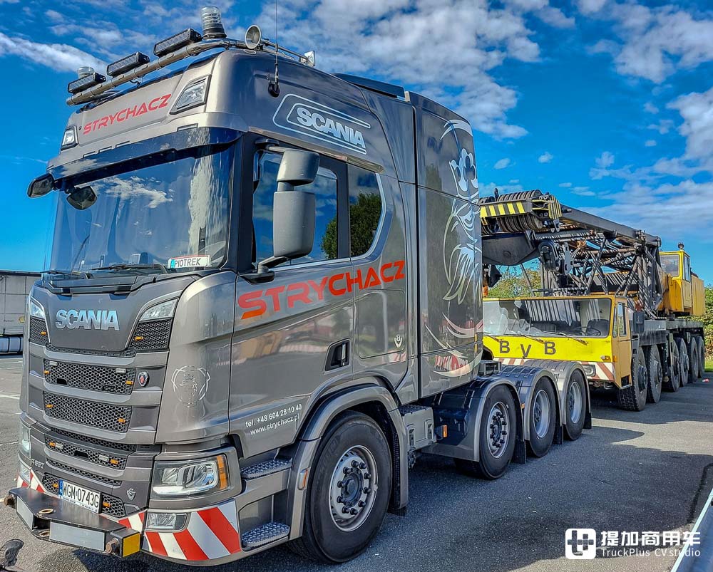 新一代660匹V8发动机加持,这台斯堪尼亚R 660 8x4大件车真有看点 - 第5张 - 提加商用车网 新一代660匹V8发动机加持,这台斯堪尼亚R 660 8x4大件车真有看点 - 第5张