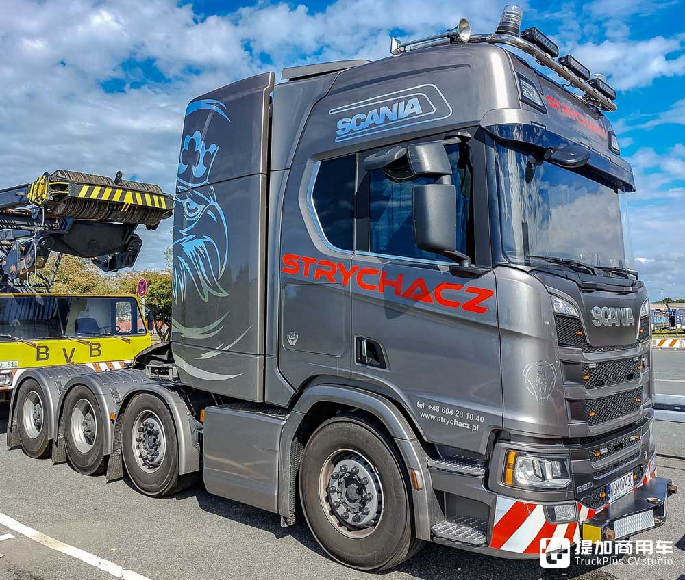 新一代660匹V8发动机加持,这台斯堪尼亚R 660 8x4大件车真有看点 - 第8张 - 提加商用车网 新一代660匹V8发动机加持,这台斯堪尼亚R 660 8x4大件车真有看点 - 第8张