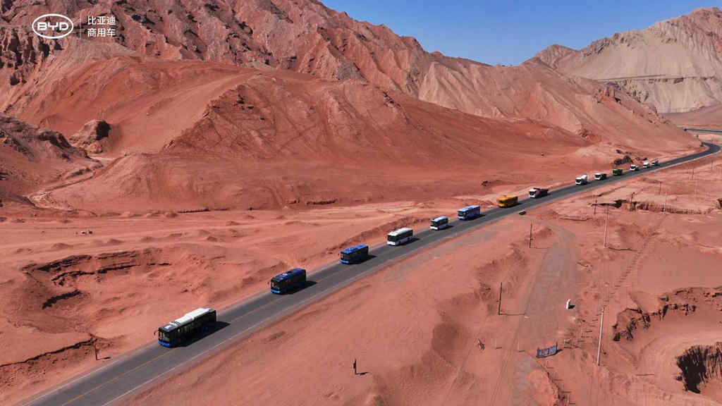 国内最大规模新能源商用车高温测试！比亚迪圆满完成极限挑战 - 第2张