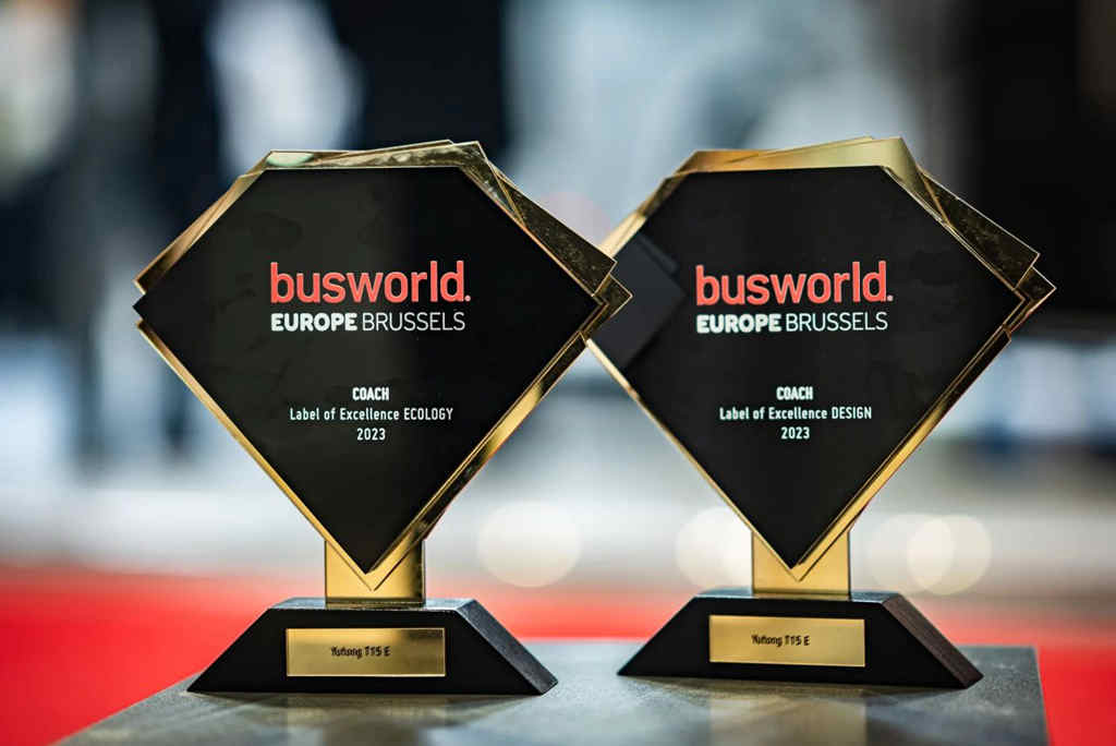 唯一获奖的中国品牌！宇通斩获比利时车展双料大奖