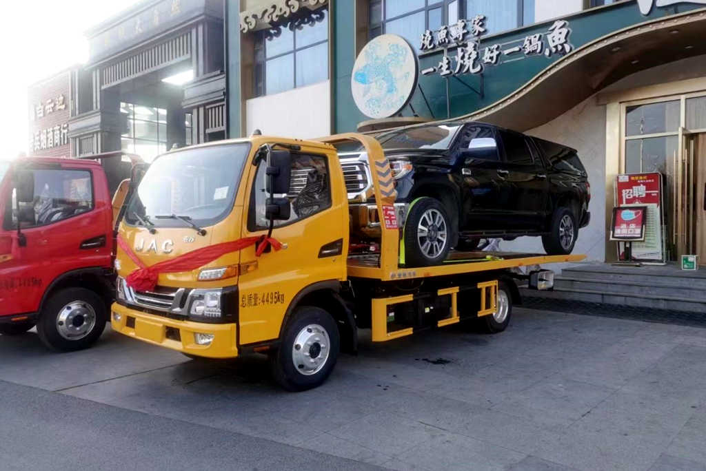 “试一试”江淮1卡底盘蓝牌清障车 他们一不小心就采购了100多台