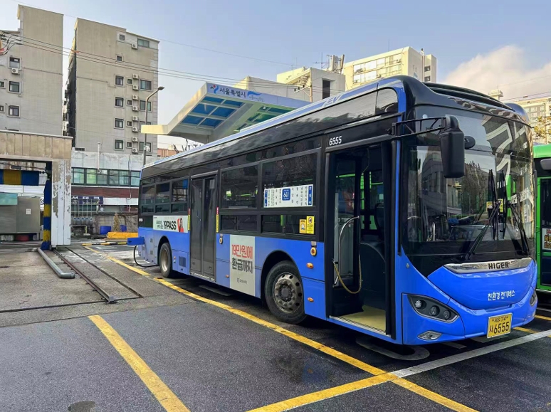 50台搭载“微宏芯”纯电动大巴再入韩国 - 提加商用车网