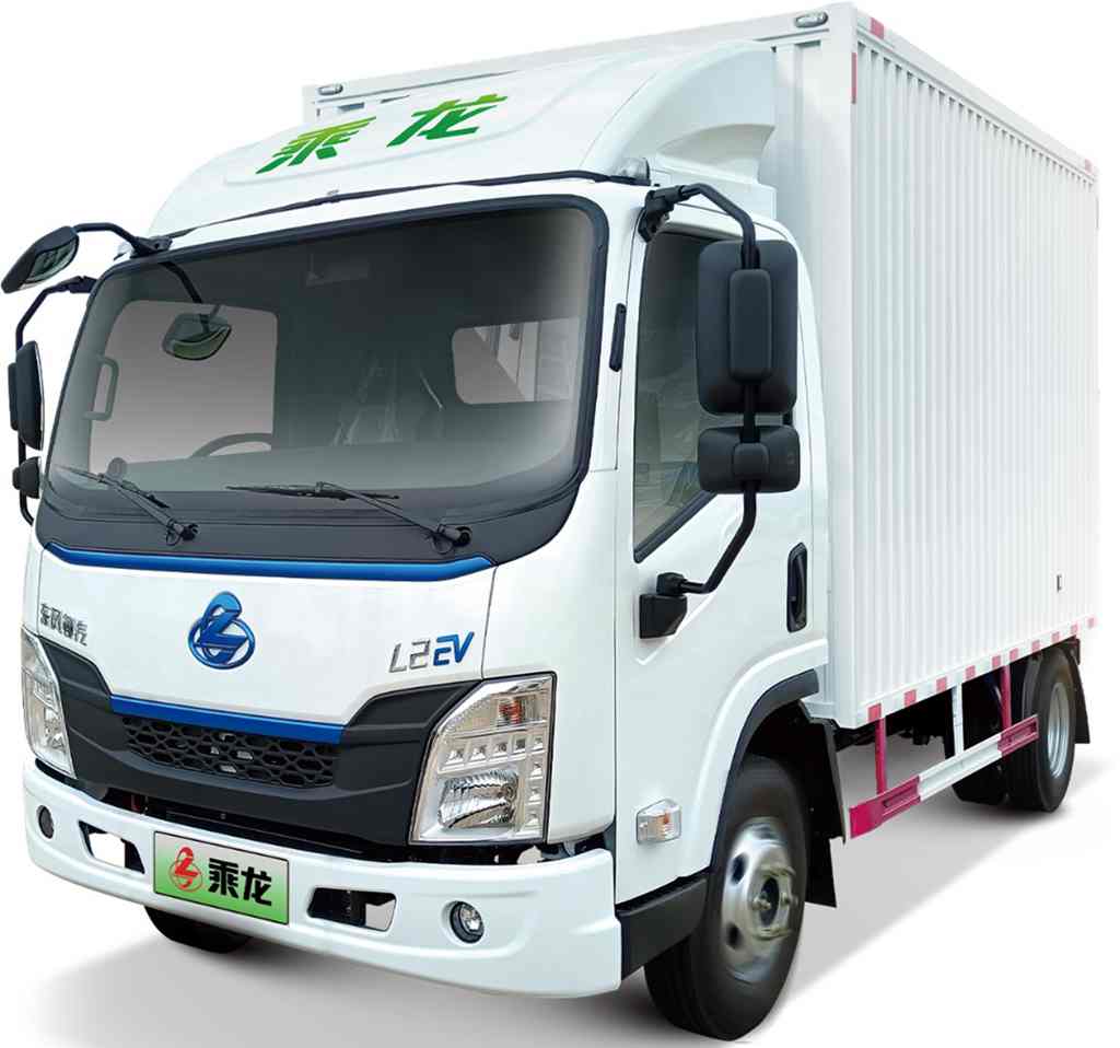 赚钱实力派，乘龙L2纯电100度单包气刹轻卡城配运输新选择 - 第1张