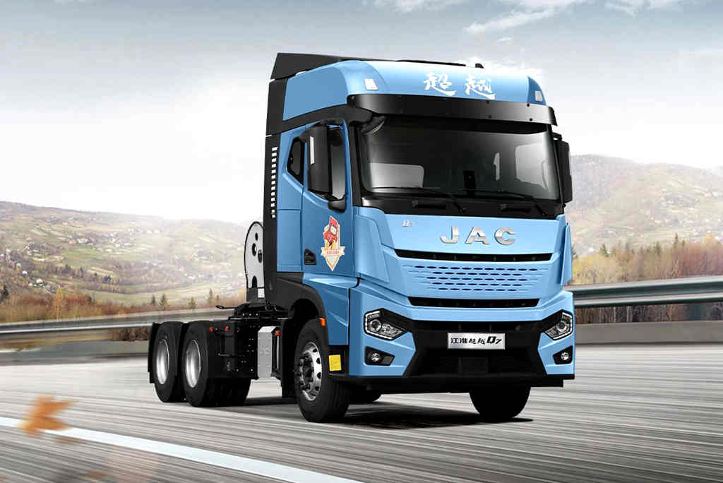 高效畅行,江淮超越LNG定制版牵引车焕新上市! - 第2张 - 提加商用车网 高效畅行,江淮超越LNG定制版牵引车焕新上市! - 第2张