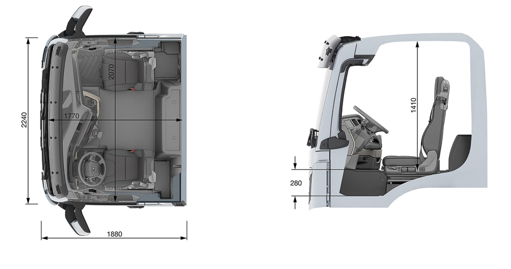 8x8驱动,还带后桥转向,实拍曼恩TGS多用途自卸车 - 第4张 - 提加商用车网 8x8驱动,还带后桥转向,实拍曼恩TGS多用途自卸车 - 第4张