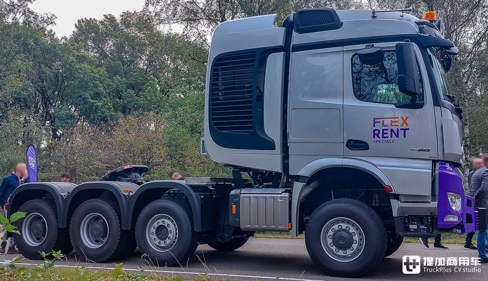 8x6驱动,战斗力达250吨,租赁公司也用奔驰Arocs大件车? - 第8张 - 提加商用车网 8x6驱动,战斗力达250吨,租赁公司也用奔驰Arocs大件车? - 第8张