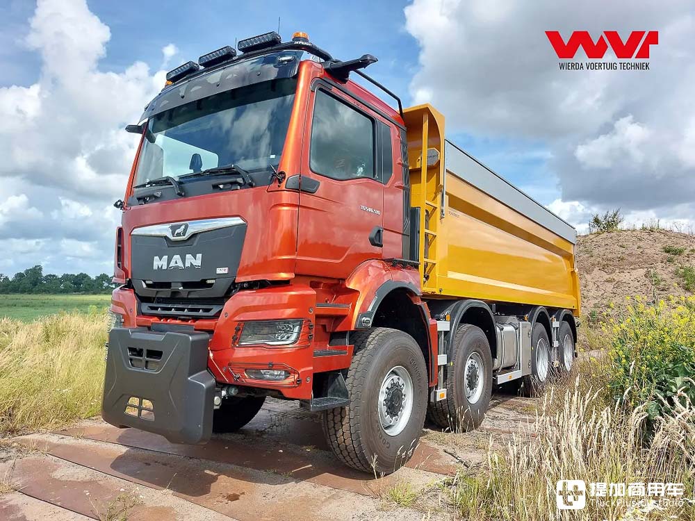 8x8驱动,还带后桥转向,实拍曼恩TGS多用途自卸车 - 第15张 - 提加商用车网 8x8驱动,还带后桥转向,实拍曼恩TGS多用途自卸车 - 第15张