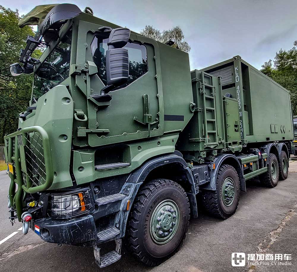 8x8全驱+防弹驾驶室,斯堪尼亚Gryphus军用卡车实拍 - 第21张 - 提加商用车网 8x8全驱+防弹驾驶室,斯堪尼亚Gryphus军用卡车实拍 - 第21张