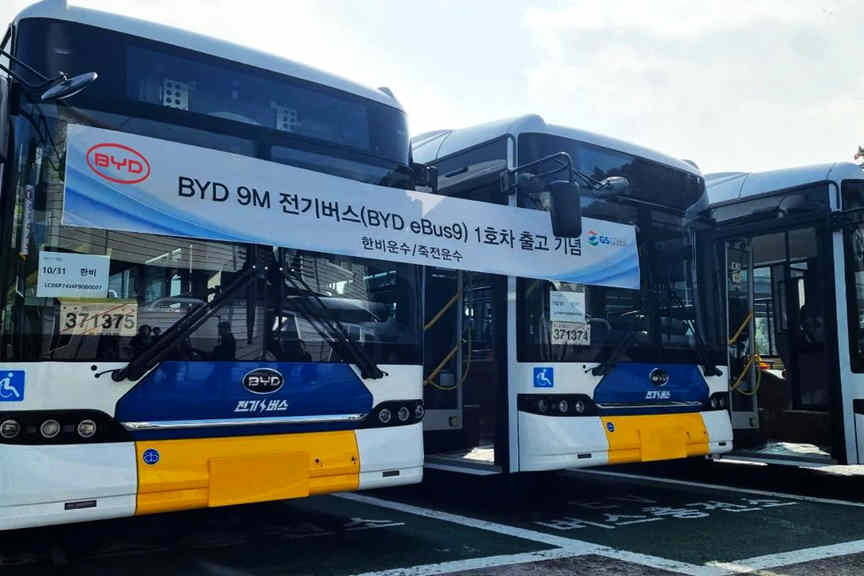 比亚迪韩国正式发布BYD eBus9纯电动大巴 - 第3张 - 提加商用车网 比亚迪韩国正式发布BYD eBus9纯电动大巴 - 第3张