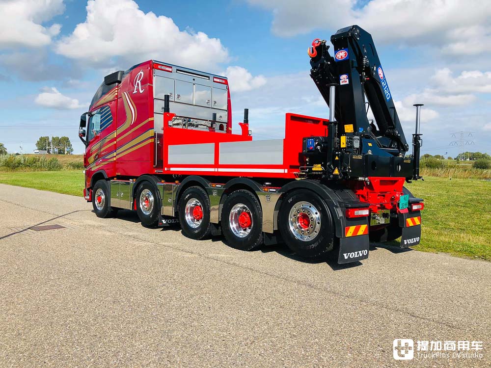 750匹发动机+静液压驱动前桥,可变身大件车,这台五轴沃尔沃FH16真有看点 - 第19张 - 提加商用车网 750匹发动机+静液压驱动前桥,可变身大件车,这台五轴沃尔沃FH16真有看点 - 第19张