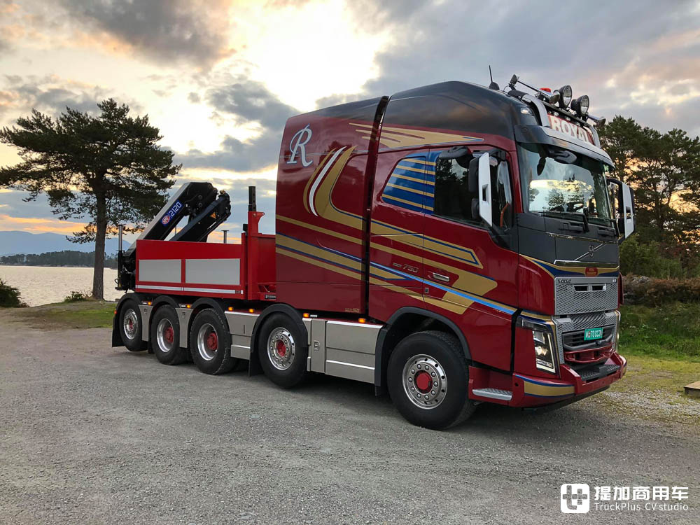 750匹发动机+静液压驱动前桥,可变身大件车,这台五轴沃尔沃FH16真有看点 - 第25张 - 提加商用车网 750匹发动机+静液压驱动前桥,可变身大件车,这台五轴沃尔沃FH16真有看点 - 第25张