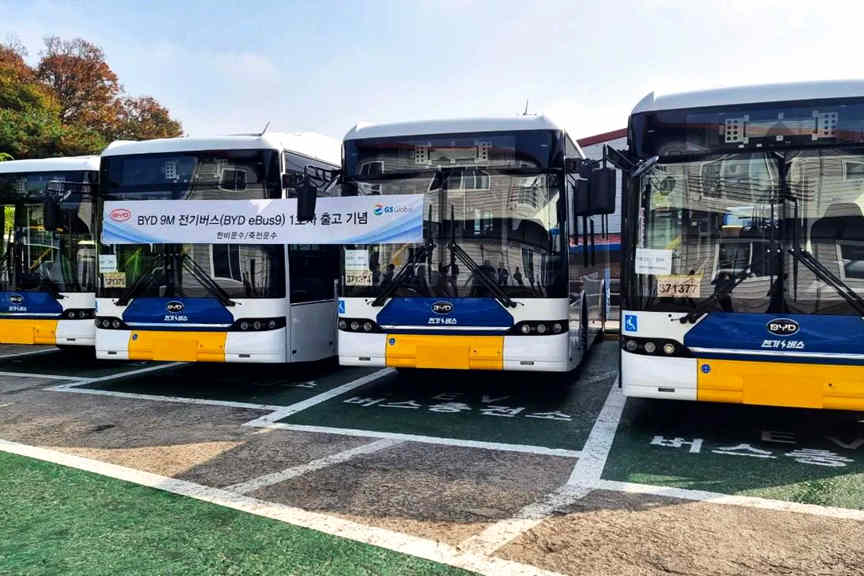 比亚迪韩国正式发布BYD eBus9纯电动大巴 - 第2张 - 提加商用车网 比亚迪韩国正式发布BYD eBus9纯电动大巴 - 第2张