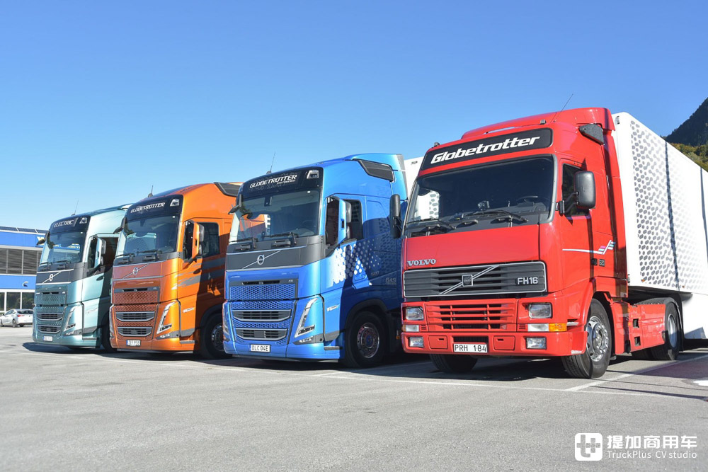 上世纪90年代马力就超500匹!沃尔沃FH诞生30周年,一同回顾初代车型