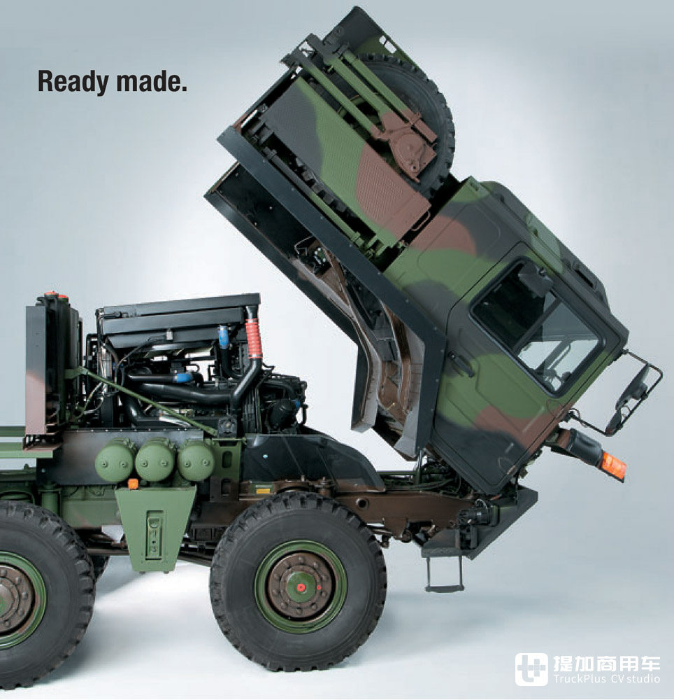 8x8驱动,军卡底盘+安普上装,实拍莱茵金属曼恩HX 8x8重型清障车 - 第7张 - 提加商用车网 8x8驱动,军卡底盘+安普上装,实拍莱茵金属曼恩HX 8x8重型清障车 - 第7张