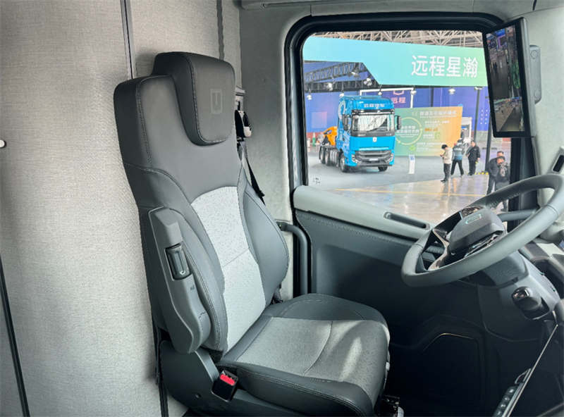 驶向未来的新能源重卡长什么样 远程星瀚H实拍评测 - 第12张