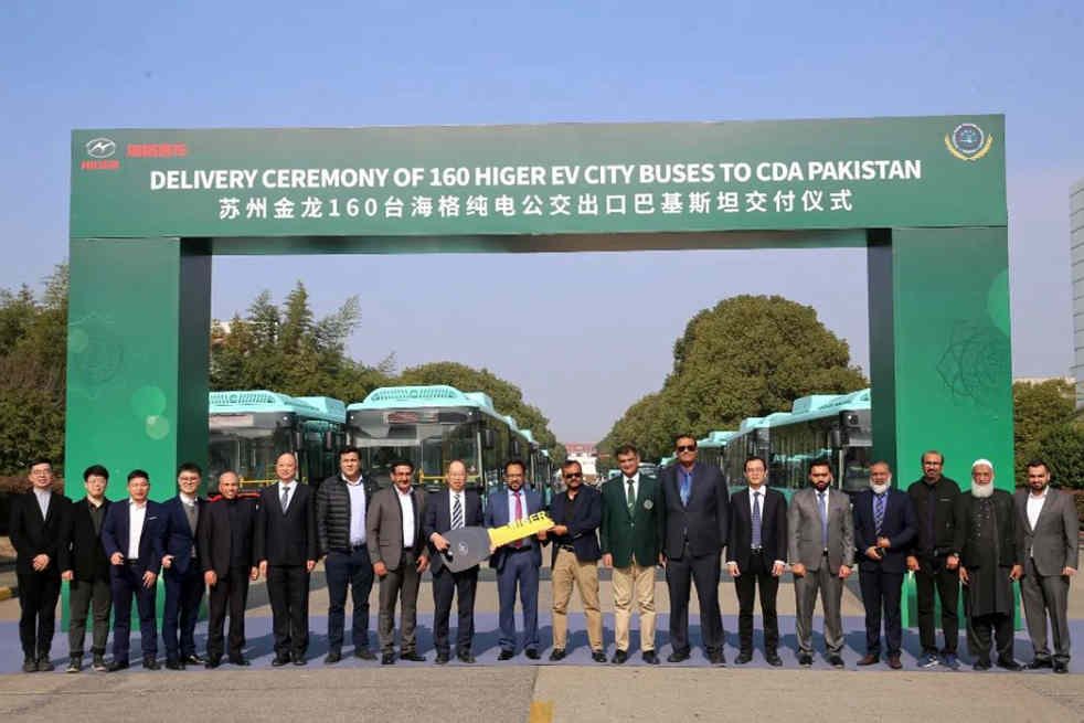 开门红！| 160辆苏州金龙海格高端客车奔赴巴基斯坦
