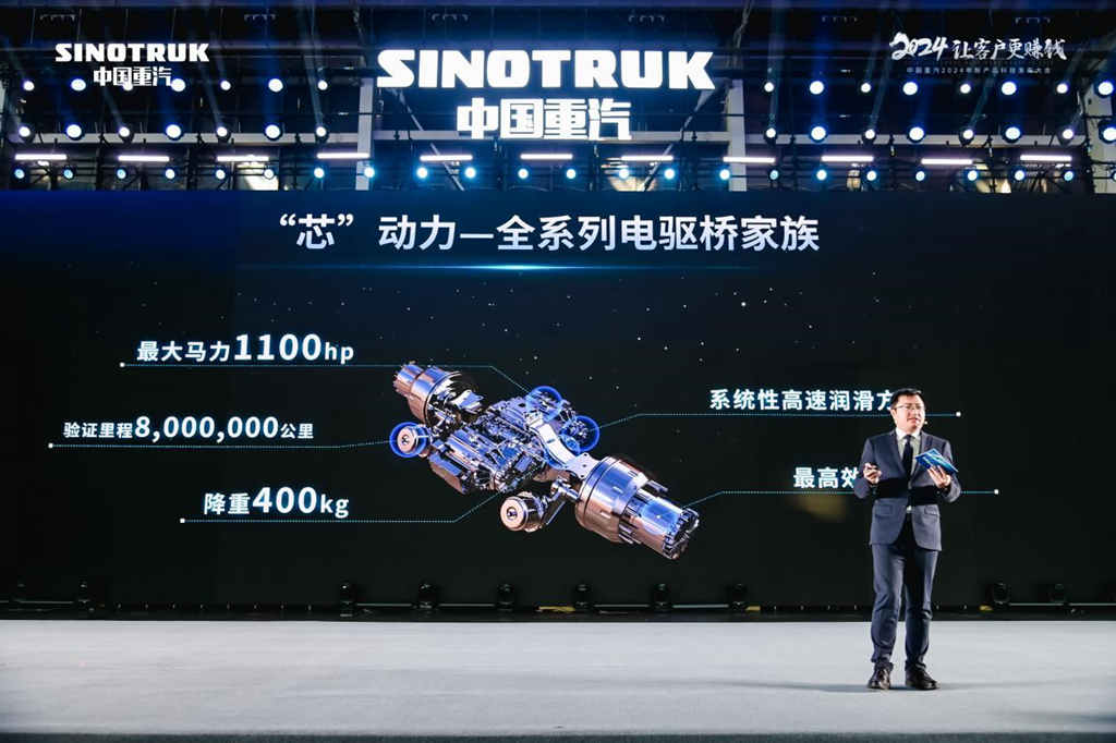 中国重汽新能源品牌蓝立方荣耀发布 绿色科技擘画底部换电重卡新篇章 - 第4张 - 提加商用车网 中国重汽新能源品牌蓝立方荣耀发布 绿色科技擘画底部换电重卡新篇章 - 第4张