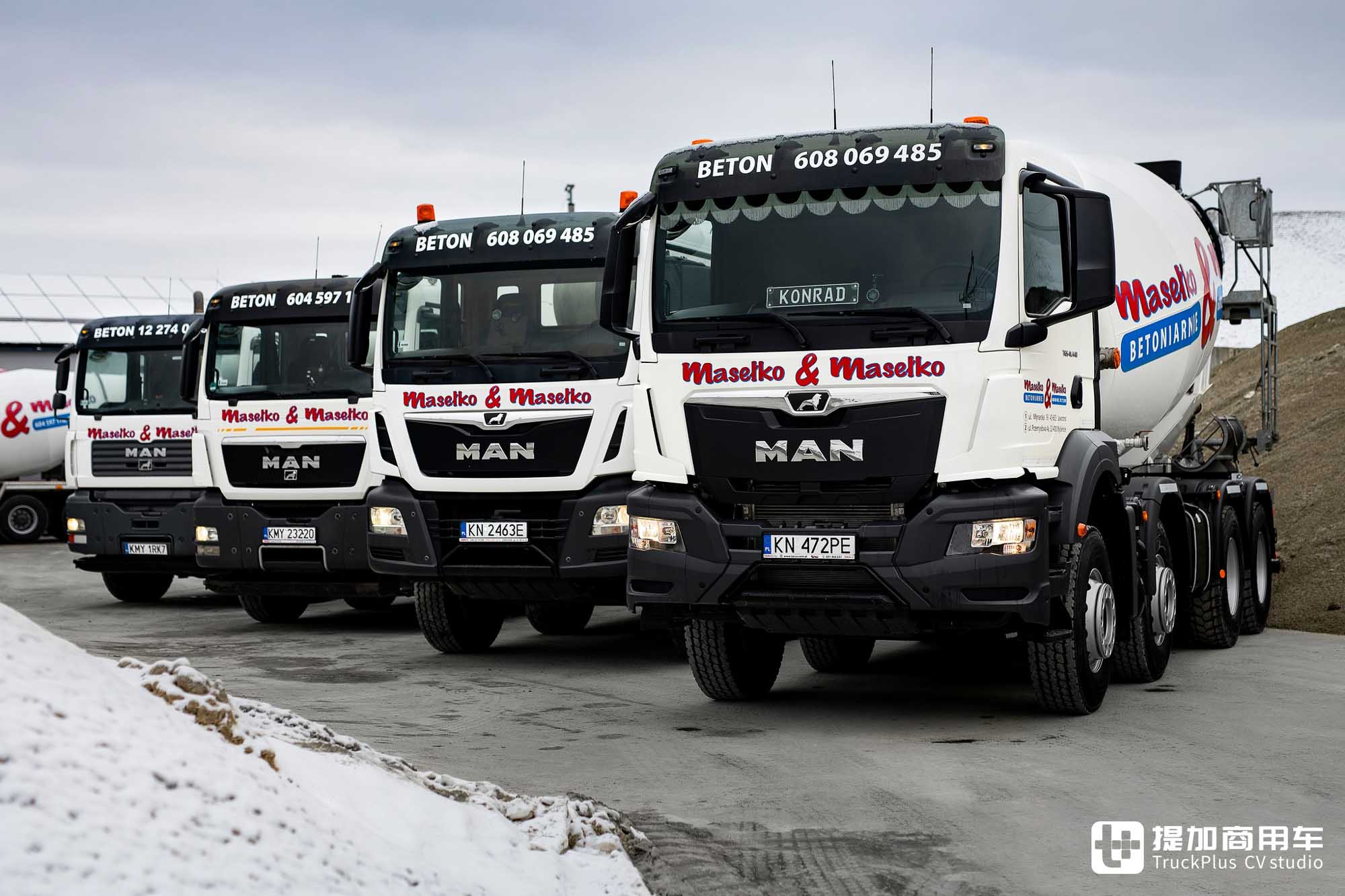 从TGA到最新款TGS,曼恩工程卡车四代同堂,带您体验20年岁月变迁