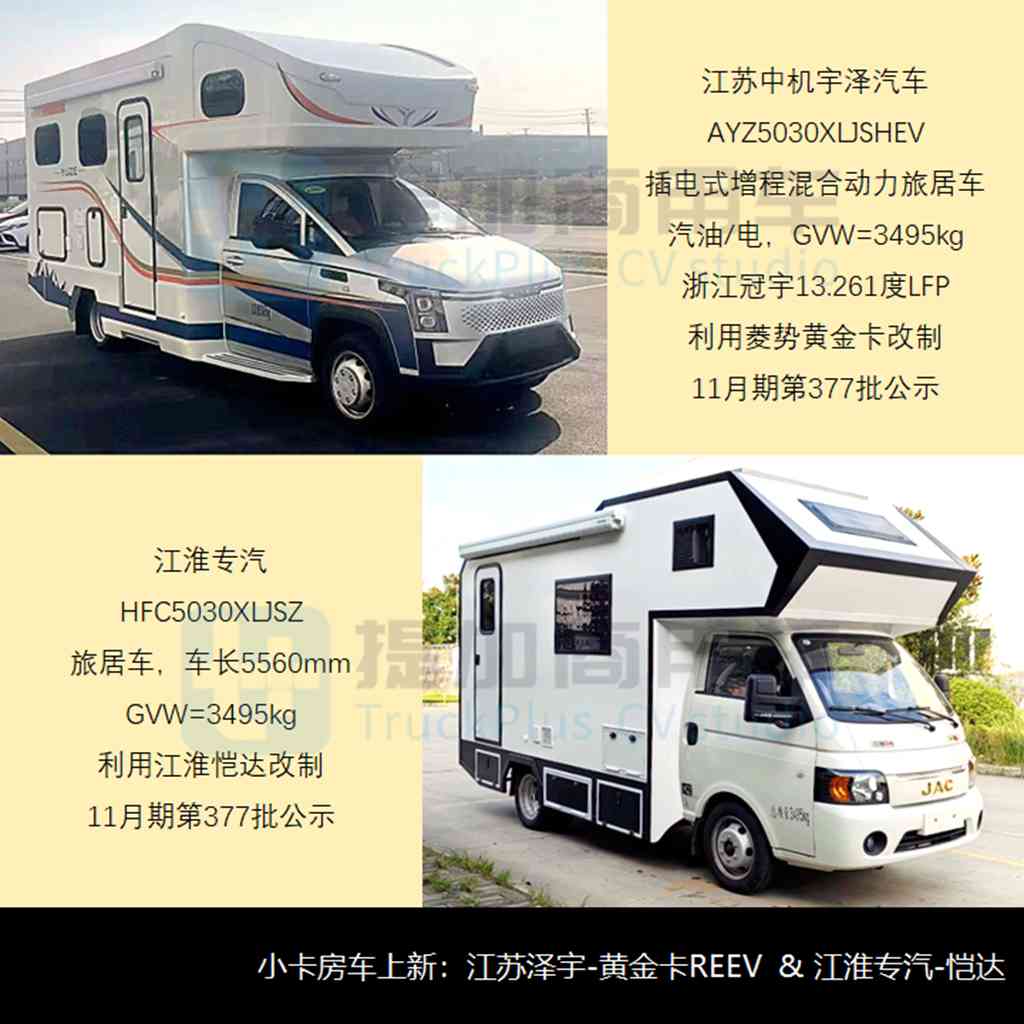 丰田新坦途来袭，江淮恺达小卡房车抢眼，2023全年暨11-12月商旅类新车公示盘点（下） - 第3张