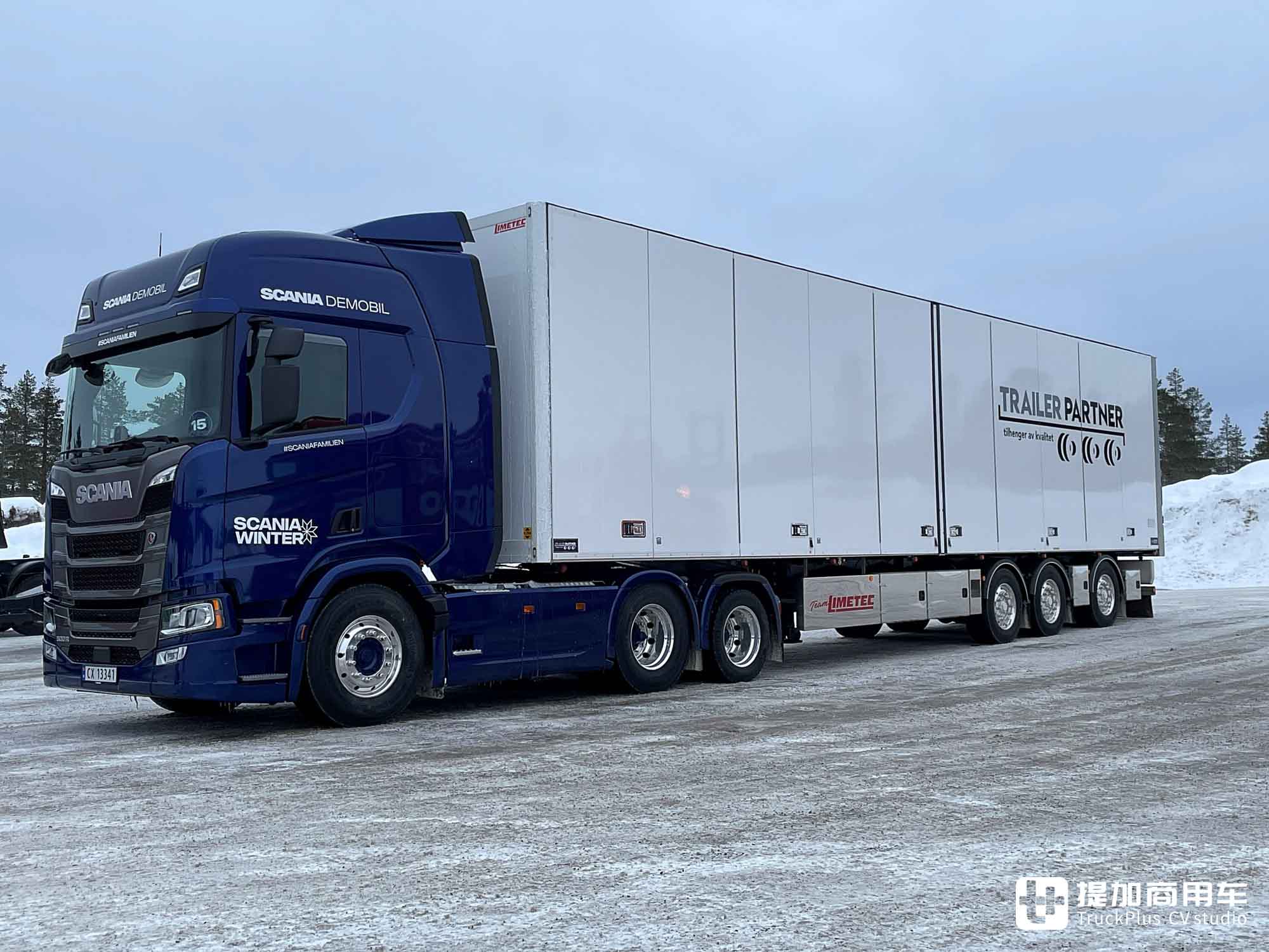 从770匹V8到纯电车型,公路之王与冰雪碰撞,带你逛斯堪尼亚冬季体验日 - 第14张 - 提加商用车网 从770匹V8到纯电车型,公路之王与冰雪碰撞,带你逛斯堪尼亚冬季体验日 - 第14张