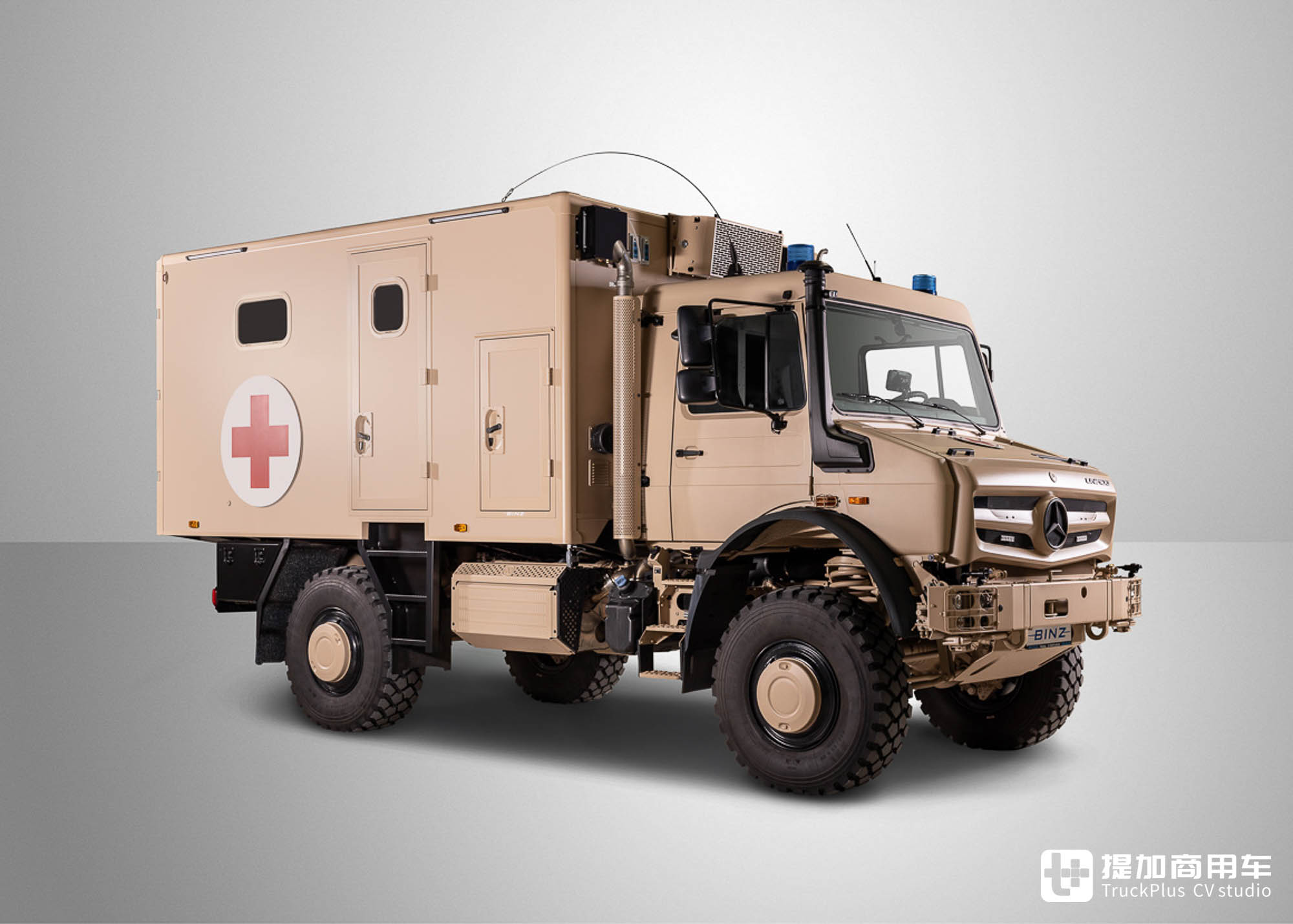 全车配置天花板,安普联合BINZ打造,乌尼莫克U5023战地救护车实拍 - 第12张 - 提加商用车网 全车配置天花板,安普联合BINZ打造,乌尼莫克U5023战地救护车实拍 - 第12张