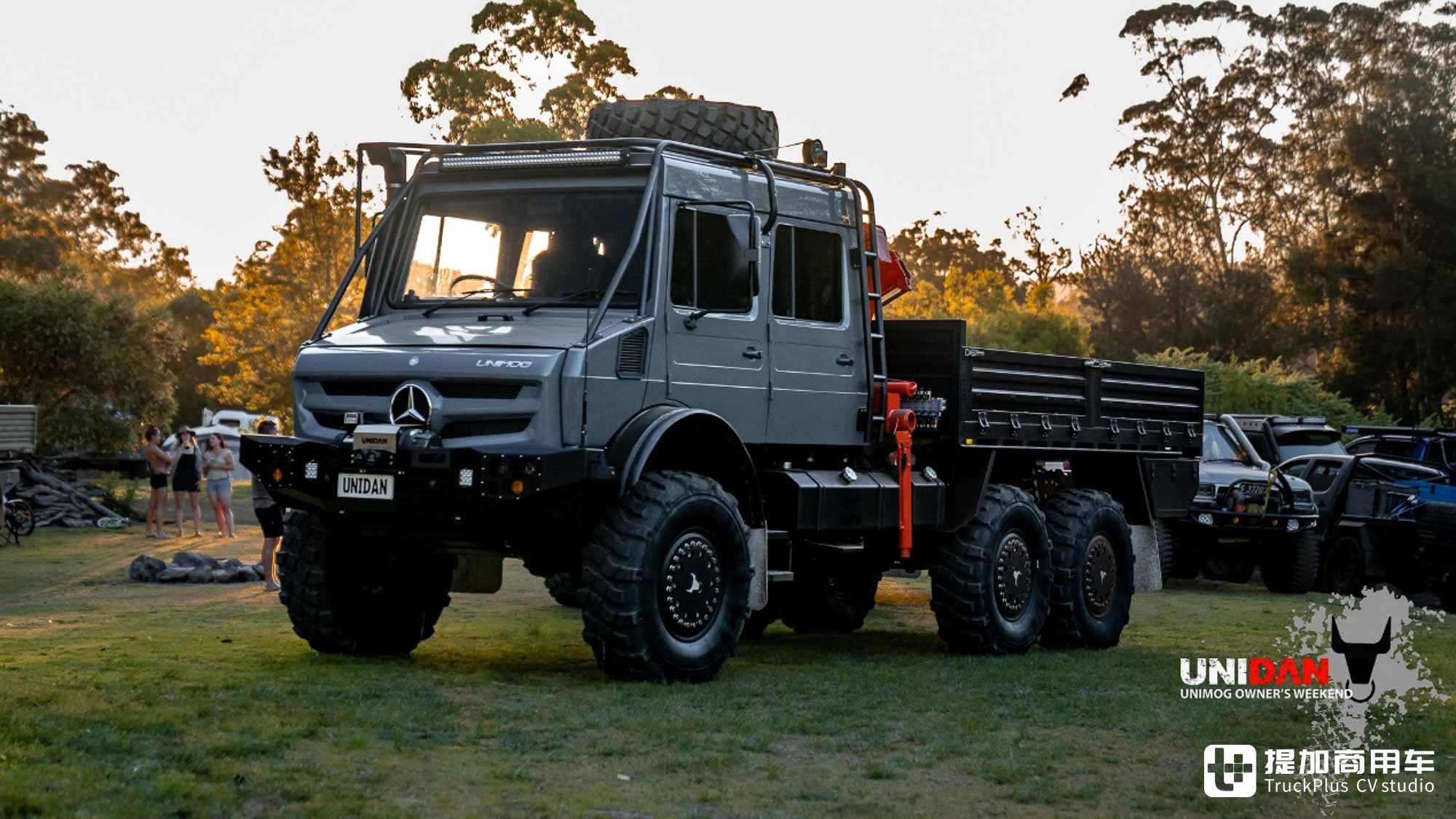 稀有的原厂6x6，爆改驾驶室+上装，乌尼莫克U 2450越野工作车实拍