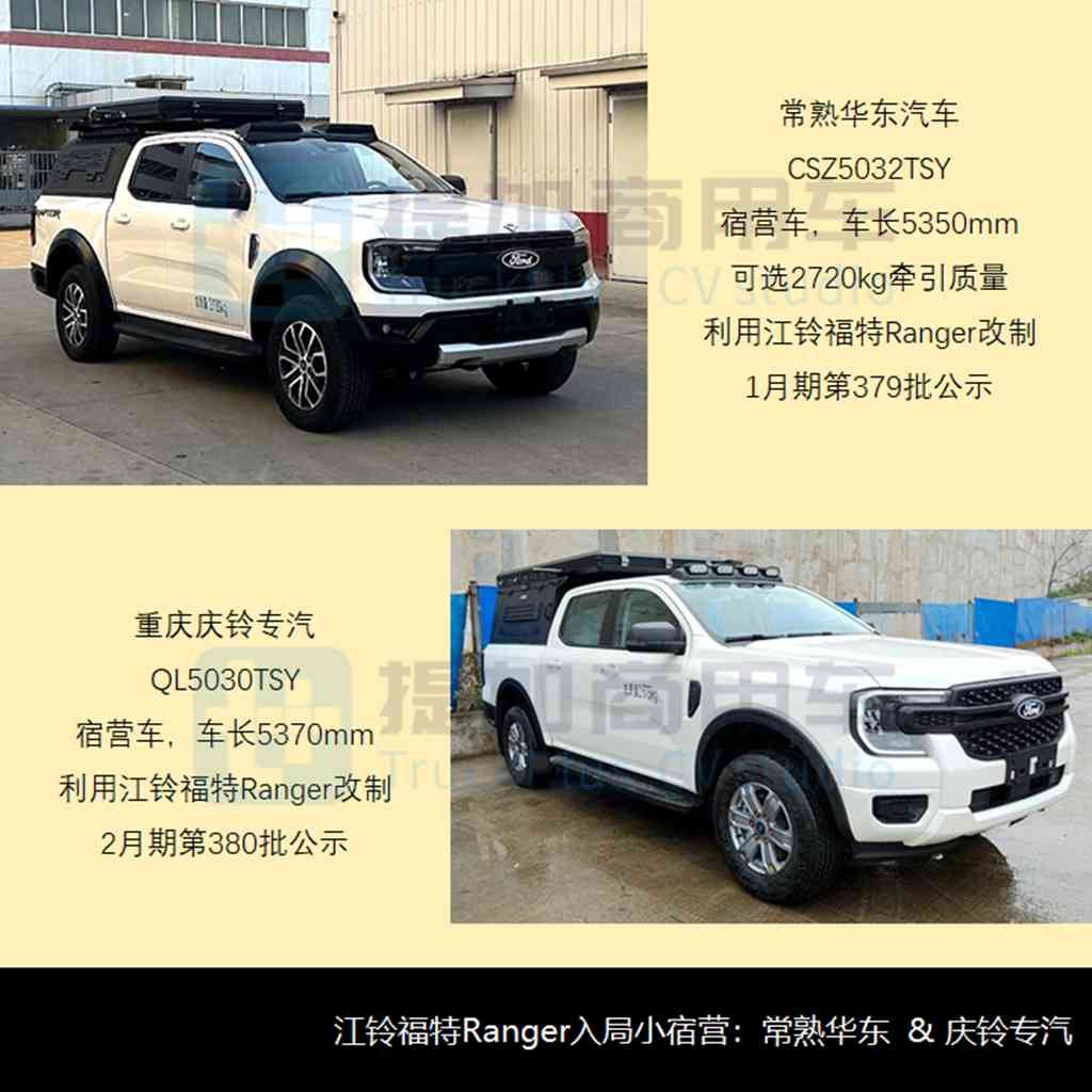 2023全年自行房车市场继续刷新纪录，多款重型皮卡来袭，2024年1-2月商旅类公示新品盘点 - 第14张