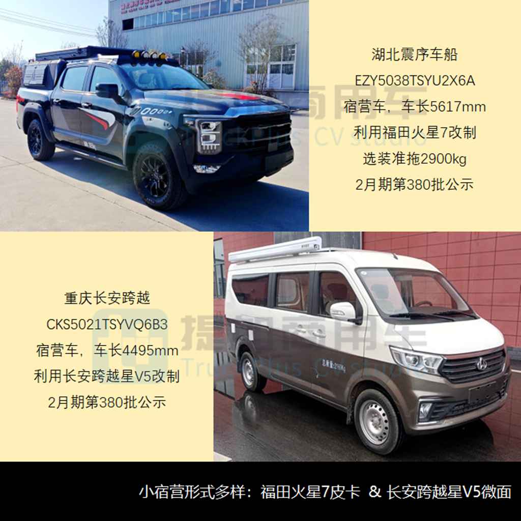 2023全年自行房车市场继续刷新纪录，多款重型皮卡来袭，2024年1-2月商旅类公示新品盘点 - 第15张