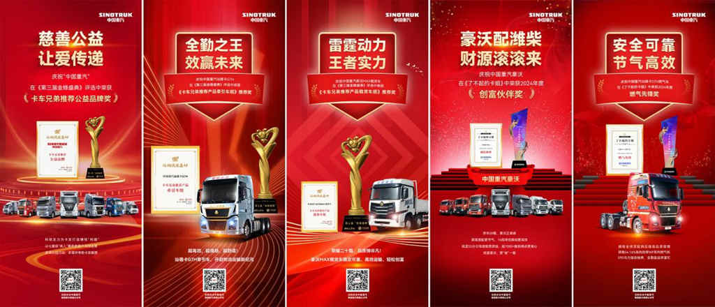 中国重汽凭借硬核实力在“金蜂盛典”“了不起的卡姐”斩获多项大奖 - 第3张 - 提加商用车网 中国重汽凭借硬核实力在“金蜂盛典”“了不起的卡姐”斩获多项大奖 - 第3张