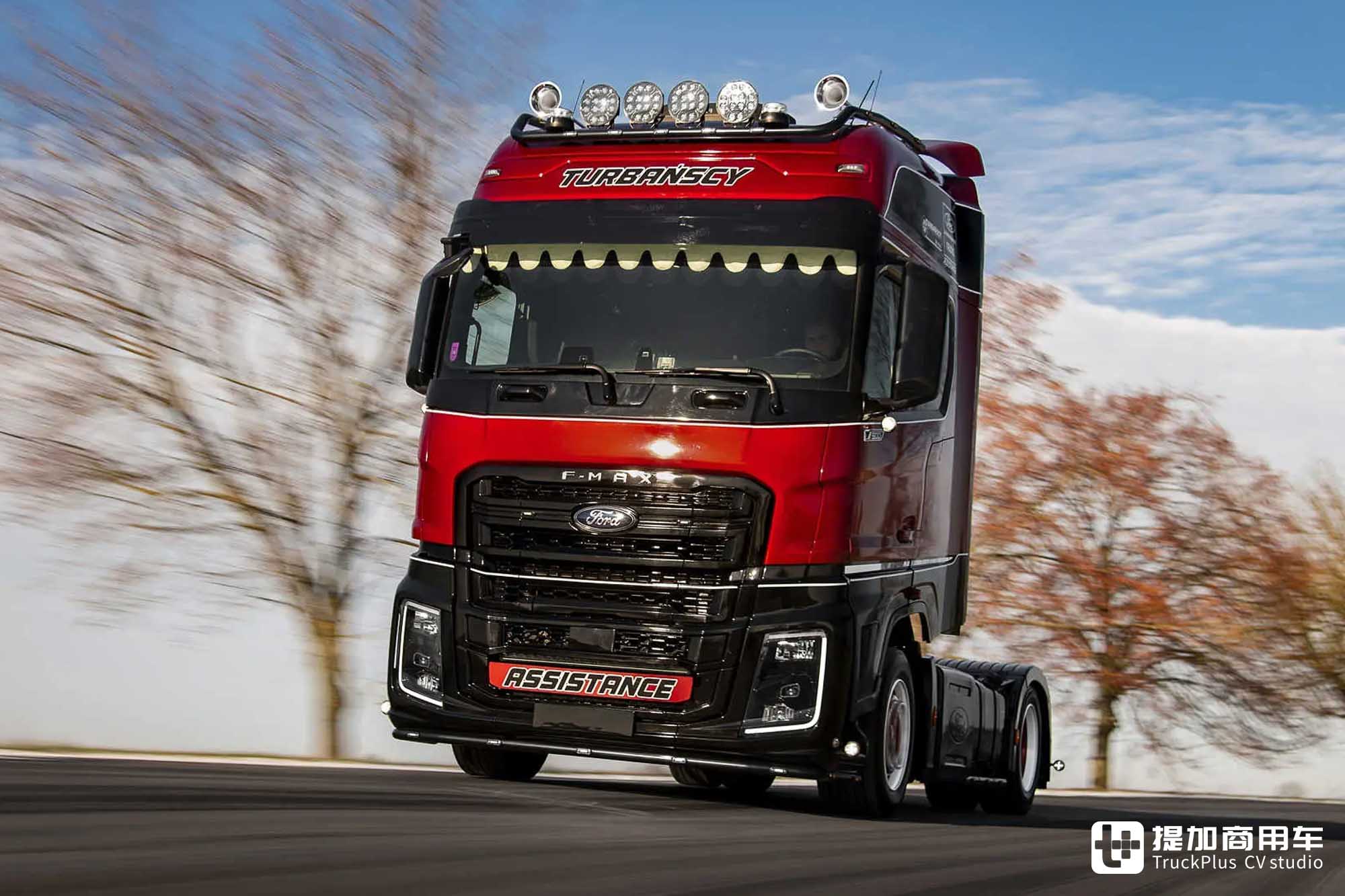 损毁后浴火重生,运动风内外爆改,这台福特F-MAX牵引车可真有故事 - 第1张 - 提加商用车网 损毁后浴火重生,运动风内外爆改,这台福特F-MAX牵引车可真有故事 - 第1张