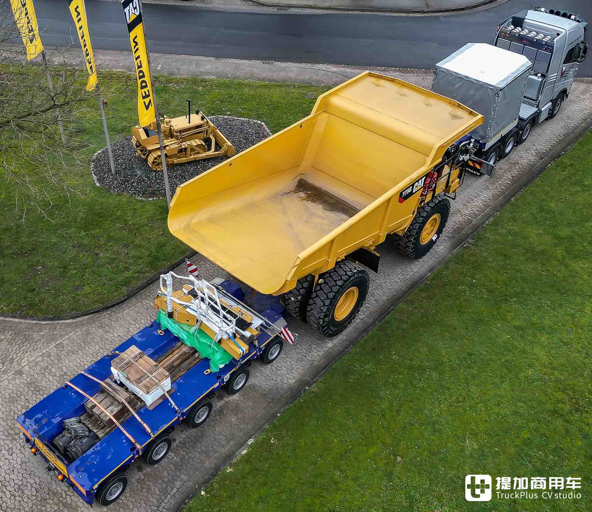近两层楼高的矿用自卸如何运输?带你看沃尔沃FH 16 750大件车轻松拿捏 - 第19张 - 提加商用车网 近两层楼高的矿用自卸如何运输?带你看沃尔沃FH 16 750大件车轻松拿捏 - 第19张