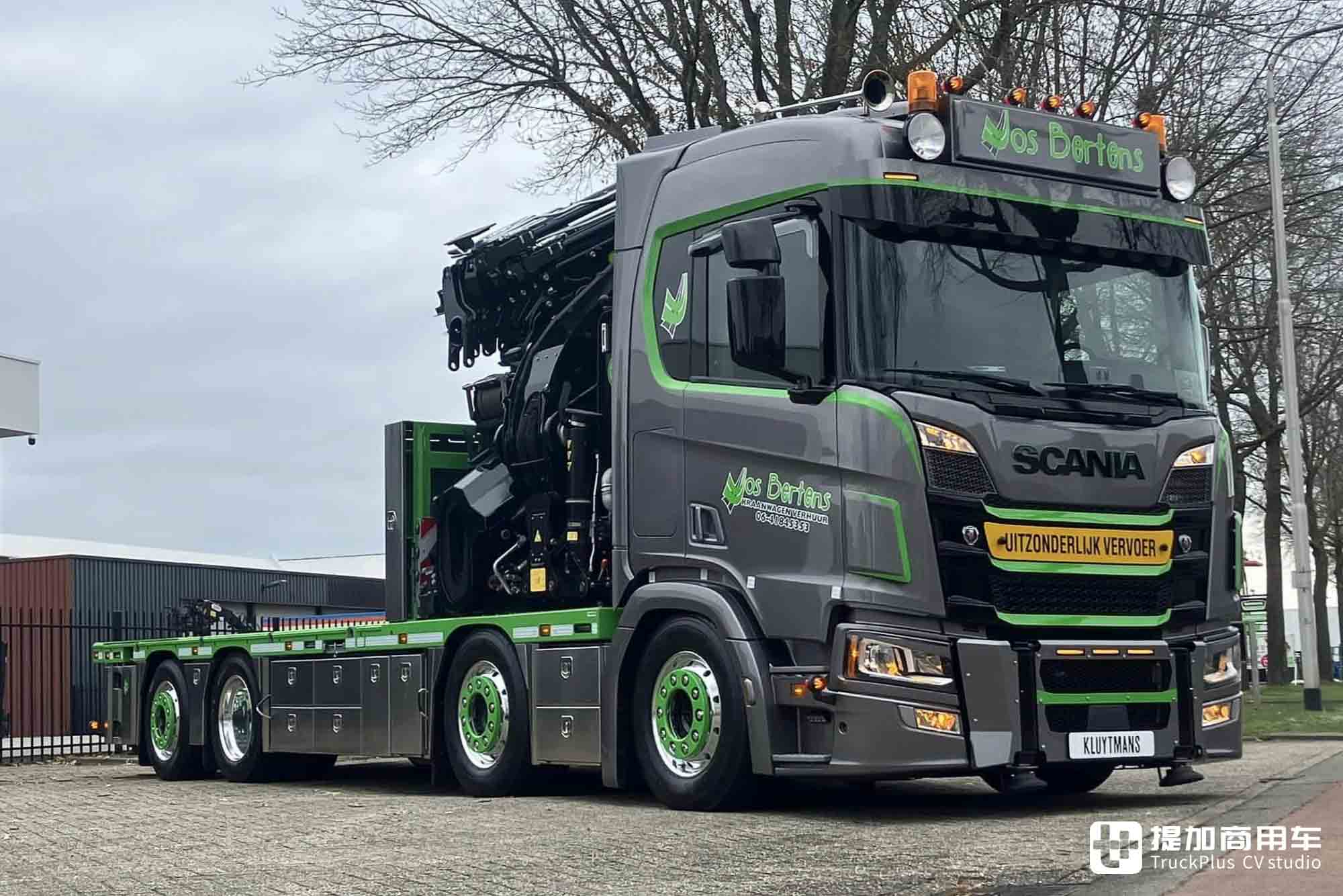 车长不超10米,四轴8x2驱动,这台斯堪尼亚R 500随车吊真是“赏心悦目” - 第4张 - 提加商用车网 车长不超10米,四轴8x2驱动,这台斯堪尼亚R 500随车吊真是“赏心悦目” - 第4张