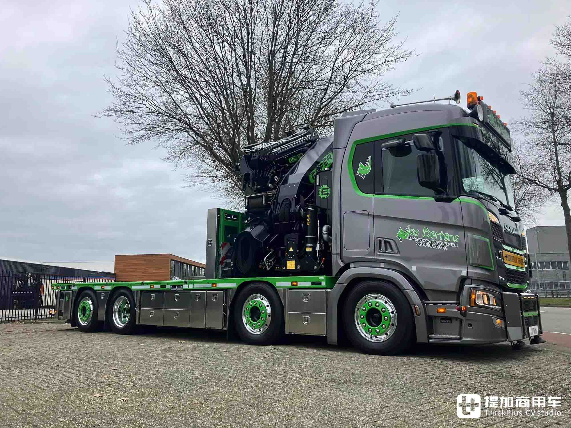 车长不超10米,四轴8x2驱动,这台斯堪尼亚R 500随车吊真是“赏心悦目” - 第6张 - 提加商用车网 车长不超10米,四轴8x2驱动,这台斯堪尼亚R 500随车吊真是“赏心悦目” - 第6张