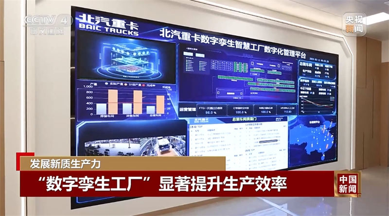 央视新闻深度报道:北汽重卡数字技术新质生产力 - 第6张 - 提加商用车网 央视新闻深度报道:北汽重卡数字技术新质生产力 - 第6张